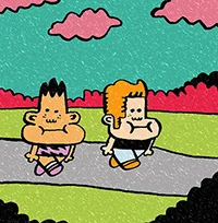planche bd Bill et Bobby: Bill & Bobby dans une histoire étrange