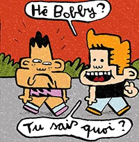 planche bd Bill et Bobby: Bill & Bobby marchent