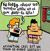 planche bd Bill et Bobby: Bill & Bobby: un nombre dans la tête