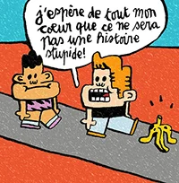 planche bd Bill et Bobby: Bill & Bobby dans une histoire de banane